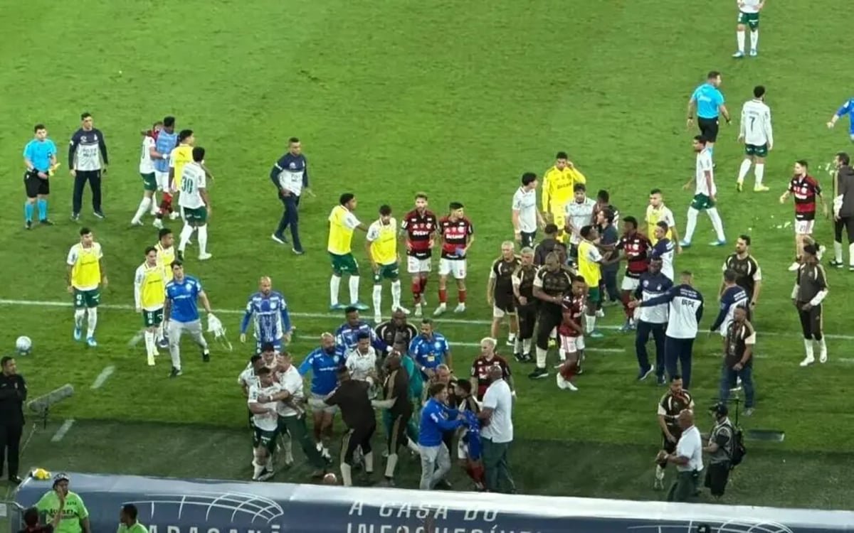 STJD marca julgamento que pode punir Flamengo, Palmeiras e jogadores