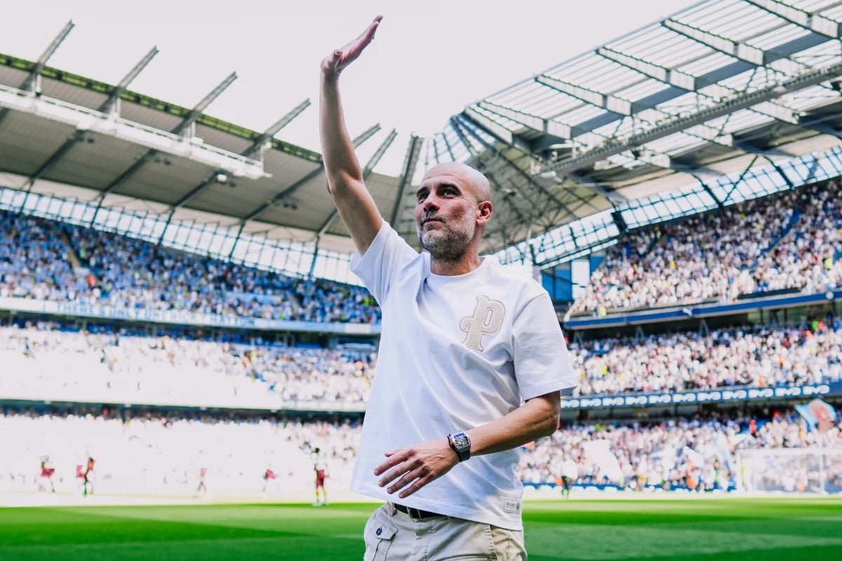 Guardiola vai às lágrimas em despedida histórica do Manchester City