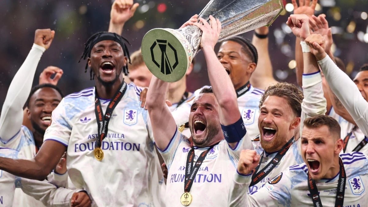 Fim da espera: Aston Villa conquista a Europa League após 30 anos sem glórias