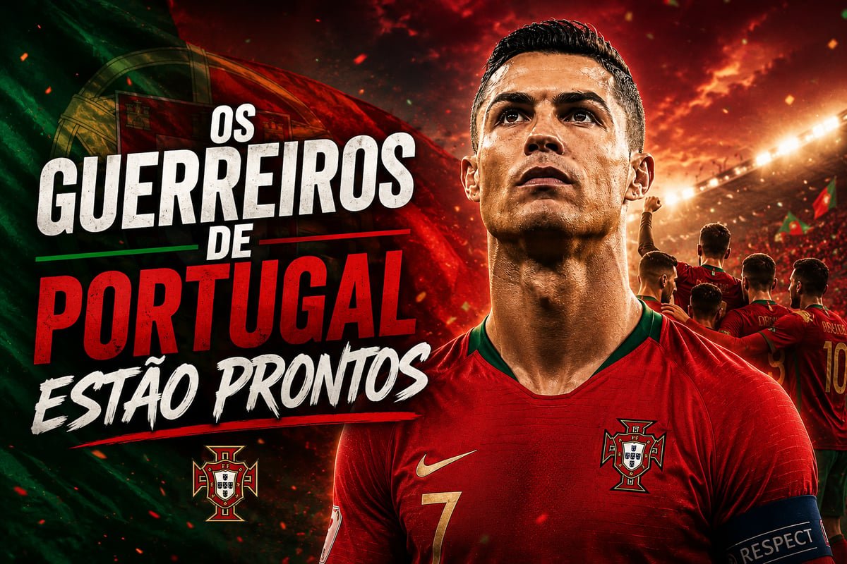 Portugal divulga convocados para a Copa do Mundo 2026: Cristiano Ronaldo lidera geração em busca da glória