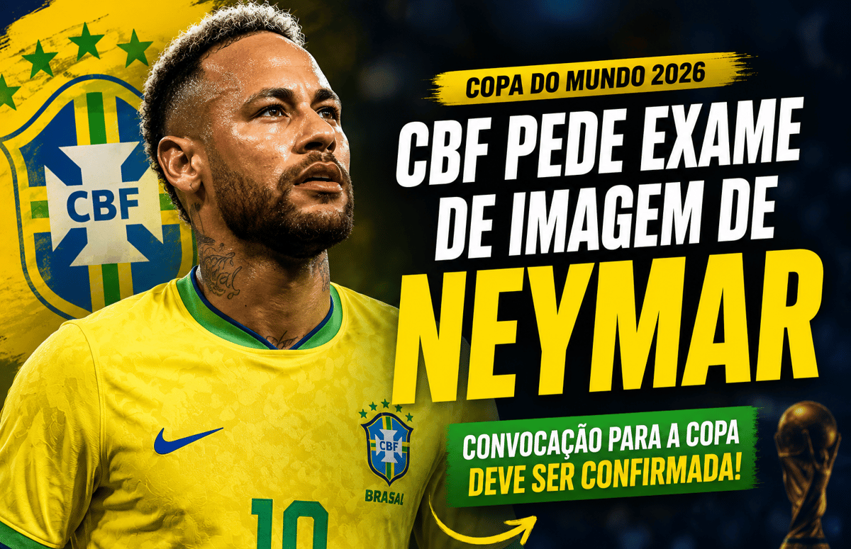 CBF monitora situação física de Neymar antes da convocação para a Copa do Mundo