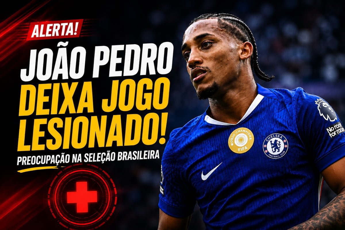 Drama no Chelsea: Lesão de João Pedro Pode Mudar Convocação do Brasil para a Copa do Mundo