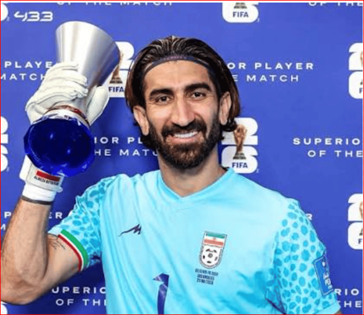 Herói do Irã: quem é o goleiro que brilhou contra a Bélgica e sofreu entrada de Lukaku Copy